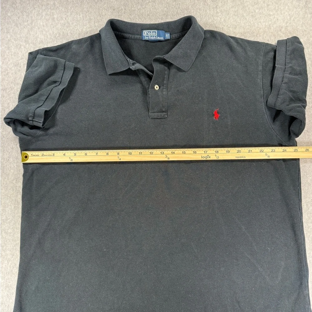 Ralph Lauren Black Polo Shirt XXL Tall - Classic‎ Short Sleeve